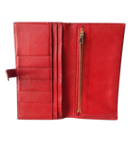 Hermes Hermès Béarn wallet in Red Lizard