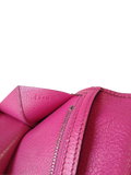Hermes Wallet Hermès Béarn Ostrich Rose