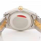 ROLEX DATEJUST 36 STAINLESS STEEL & 18K YELLOW GOLD MEN'S 16013G