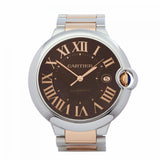 CARTIER BALLON BLEU STAINLESS STEEL & 18K ROSE GOLD MEN'S W6920032
