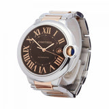 CARTIER BALLON BLEU STAINLESS STEEL & 18K ROSE GOLD MEN'S W6920032