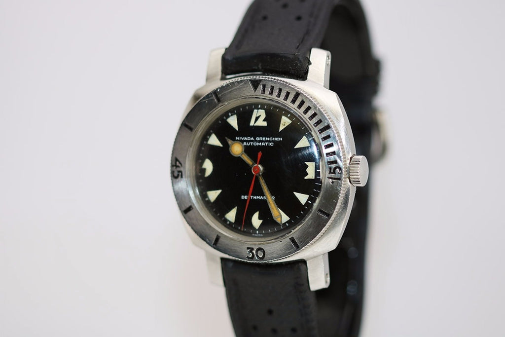 Nivada Grenchen Depthmaster aka The Pac-Man – Luxify Marketplace