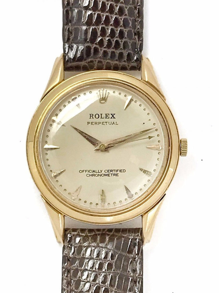 Rolex Super oyster18 k Pink Gold, Ref. 6084, Year 1951