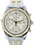 Breitling Windrider chronomat D13047 two tone men watch