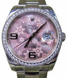 Rolex Datejust 36mm Watch AFTER MARKET DIAMONDS