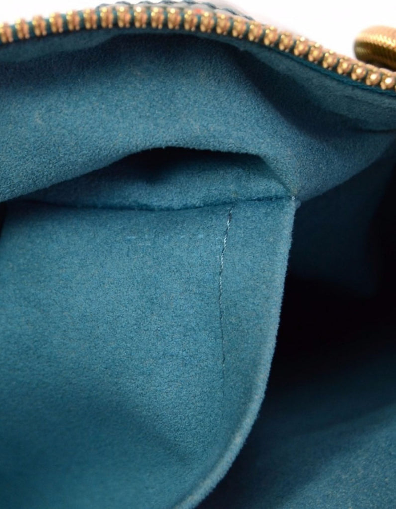 Louis Vuitton Limited Ed Green & Peach Patent Bonbon