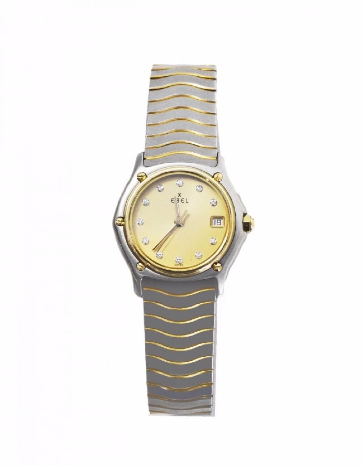 セール【新品】EBEL クラッシックウェーブ金属ベルト 20mm 新品】EBEL クラッシックウェーブ金属ベルト 20mm 幅 182mm 長さ