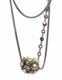 Chanel Silver Flower & CC Chain Link Belt