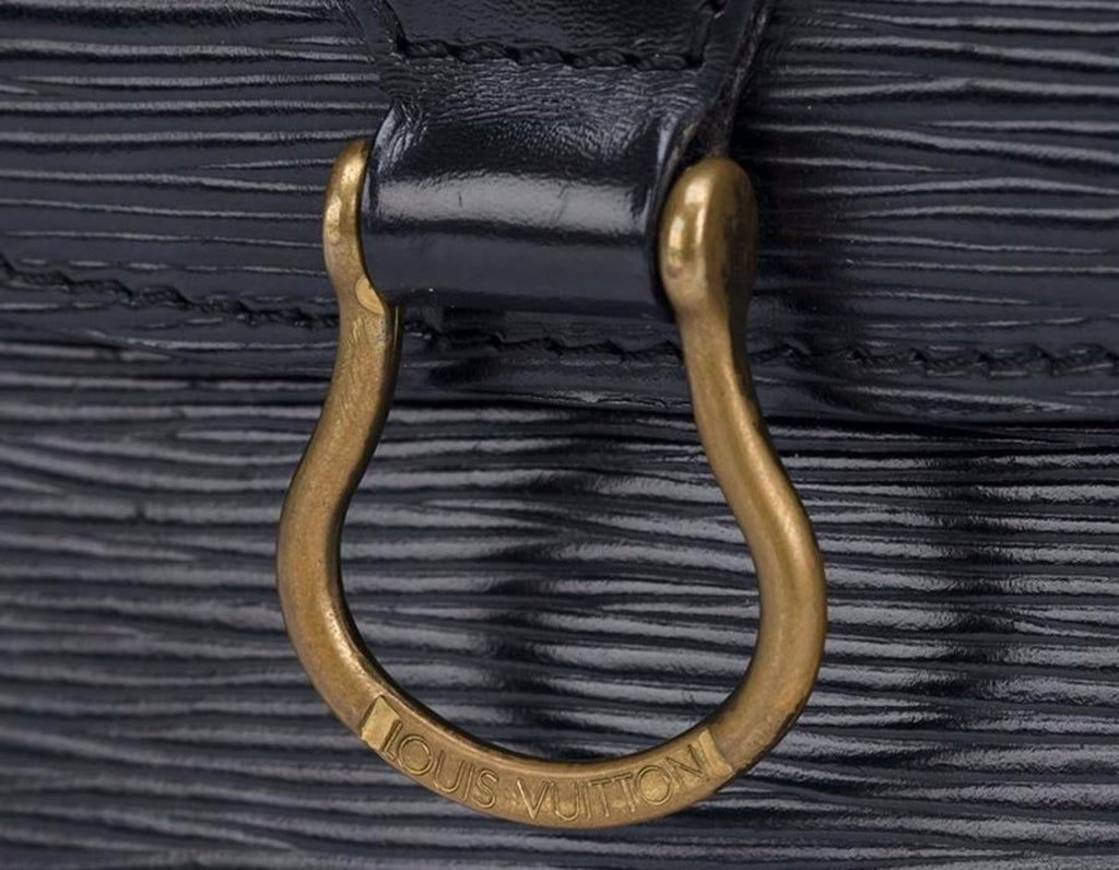 Louis Vuitton Vintage Louis Vuitton Mini Saint Cloud Black Epi