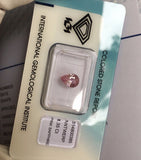 NATURAL Purple Pink Sapphire 1.35ct IGI CERTIFIED Pear Teardrop Cut Rare Gem