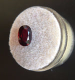 FINE 1.70ct Vivid Red Spinel UNTREATED Oval Cut GCS CERTIFIED Top Grade