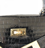 Hermes Kelly 20 Porosus and Diamonds