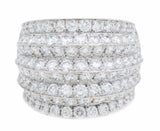 Van Cleef & Arpels Diamond White Gold Cocktail Ring
