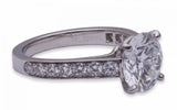 Cartier Platinum Diamond Ring 3.04 carat
