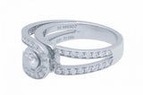 Fred Paris Diamond Platinum Ring