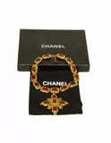 Chanel Vintage '70s-'80s Gripoix Maltese Cross Necklace