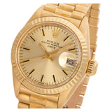 Rolex Date 6916 18k yellow gold dial 26mm Automatic watch