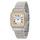 Rolex Santos 1566 Stainless Steel White dial 28mm Quartz watch