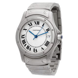 Cartier Santos 1920 1 Stainless Steel White dial 33mm Automatic watch