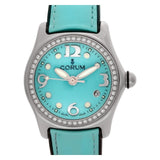 Corum Bubble 39.151.47 Stainless Steel Blue dial 32mm Quartz watch