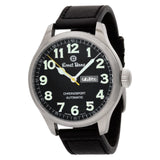 Ernst Benz Chronosport GC10211 Stainless Steel Black dial 47mm Automatic watch