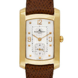 Baume & Mercier Hampton mv045224 18k White dial 26mm Quartz watch