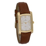Baume & Mercier Hampton mv045224 18k White dial 26mm Quartz watch