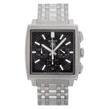 Tag Heuer Monaco cw2111-0 Stainless Steel Black dial 38mm Automatic watch