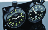 Heuer vintage Monte Carlo rally twin set clock & RAF stopwatch