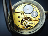 Zenith Circa 1900s 53mm Railway pocket watch white enamel dial Cal.18.28.3P in a