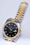 Rolex 36mm Oyster Perpetual gents "Datejust" chronometer in 18KYG & S