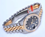Rolex 36mm Oyster Perpetual gents "Datejust" chronometer in 18KYG & S