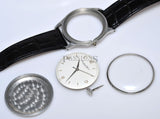 IWC vintage C.1957 33mm round steel case 3pc snap fit manual winding with sweep