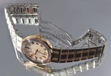 Corum 27mm lady's Admiral's Cup with date in 18KYG & Steel
