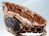 Burberry, Classic round in 18KPG plated