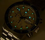 Fortis, 44mm "B-42 Diver Chronograph" 200m auto/date in Steel