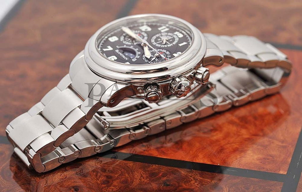 Blancpain, 38mm "Leman Perpetual Calendar with flyback chronograph"
