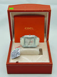 Ebel 36x48mm Brasilia Chronograph in steel with white ceramic