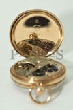 Stayte, 49mm Swiss Open face pocket watch in English 9K Pink Gold case