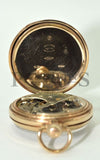 Stayte, 49mm Swiss Open face pocket watch in English 9K Pink Gold case