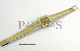 Eska Watch Co, Circa 1960s in 18K Yellow & White gold