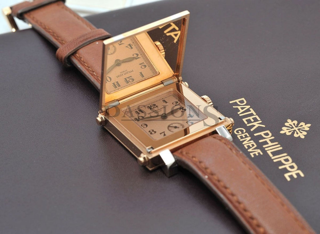 Patek Philippe "Gondolo Cabriolet" with a "Hunter styled cover"