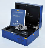Scalfaro 42mm "Cap d'Antibes" automatic Chronograph in Steel