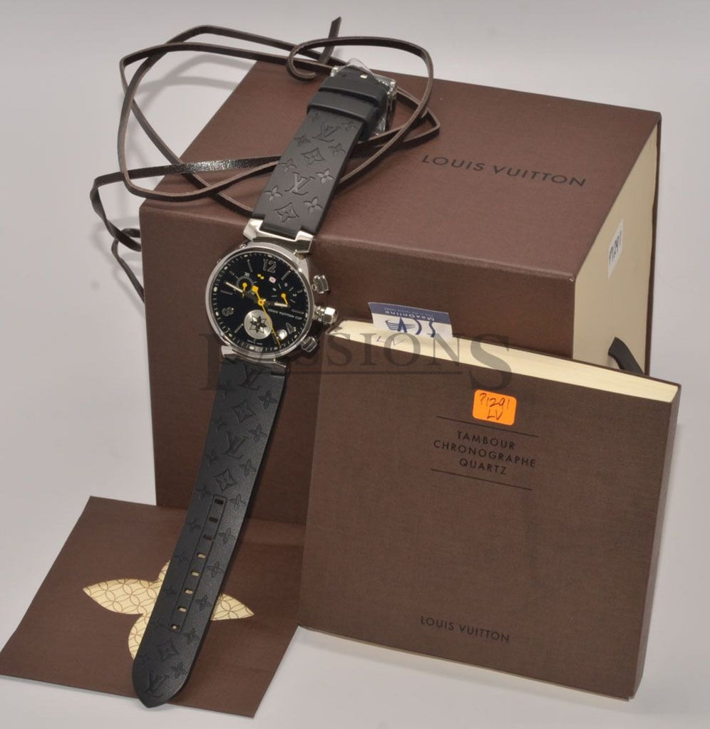 Louis Vuitton, 40mm "Tambour Chronograph Louis Vuitton Cup" quartz