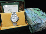 2004 ROLEX EXPLORER 2 16570 WHITE DIAL (NO HOLE CASE) WITH BOX AND PAPER