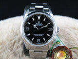 2002 ROLEX EXPLORER 1 114270 BLACK DIAL MINT CONDITION WITH TAGS