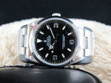 2002 ROLEX EXPLORER 1 114270 BLACK DIAL MINT CONDITION WITH TAGS