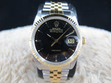 1987 ROLEX AIR KING DATE 5701 ORIGINAL GILT DIAL WITH FLUTED BEZEL
