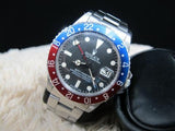 1979 ROLEX GMT MASTER 1675 MARK 5 MAXI DIAL WITH FULL SET