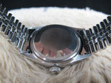 1972 ROLEX DATEJUST 1601 SS ORIGINAL SILVER SIGMA DIAL WITH BOX AND PAPERS